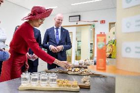 Queen Maxima Visits Royal Cosun - The Netherlands