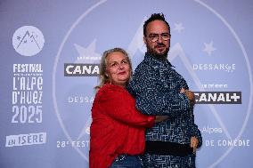 People At The Alpe D Huez Comedy Film Festival