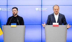 Volodymyr Zelenskyy Visits Poland