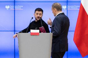 Volodymyr Zelenskyy Visits Poland