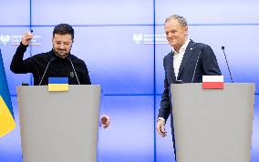 Volodymyr Zelenskyy Visits Poland