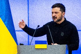 Ukrainian President Volodymyr Zelensky In Poland