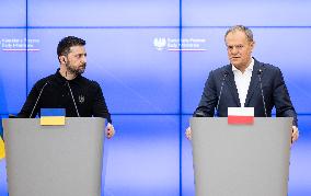 Volodymyr Zelenskyy Visits Poland