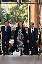 Queen Letizia Presides an event of BBVA Microfinance Foundation