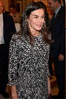 Queen Letizia Presides an event of BBVA Microfinance Foundation