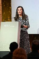 Queen Letizia Presides an event of BBVA Microfinance Foundation