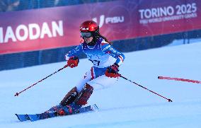 FISU World University Games - French team At Womens Alpine Combined