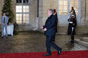 Francois Bayrou meets with Cardinal Pietro Parolin - Paris