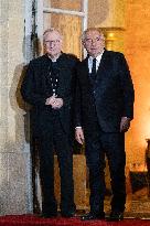 Francois Bayrou meets with Cardinal Pietro Parolin - Paris