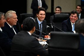 Canada’s premiers Are Meeting with Trudeau and Ford - Ottawa