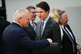 Canada’s premiers Are Meeting with Trudeau and Ford - Ottawa