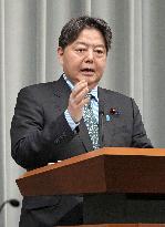 Japan top gov't spokesman Hayashi