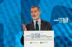 King Felipe At 15th Of Spain Investors Day - Madrid