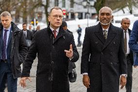 Maldives' President makes first visit to Estonia