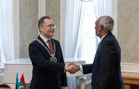 Maldives' President makes first visit to Estonia