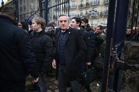 Memorial Service For Jean-Marie Le Pen - Paris