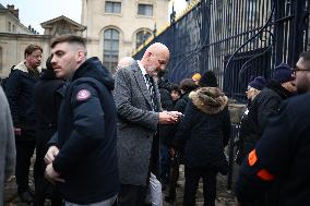 Memorial Service For Jean-Marie Le Pen - Paris