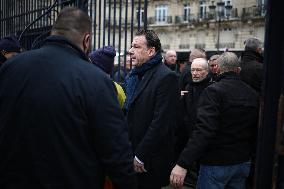 Memorial Service For Jean-Marie Le Pen - Paris