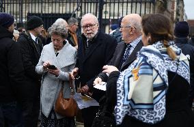 Memorial Service For Jean-Marie Le Pen - Paris