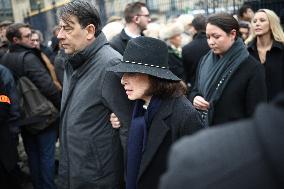 Memorial Service For Jean-Marie Le Pen - Paris