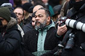 Dieudonne At Memorial Service For Jean-Marie Le Pen - Pari