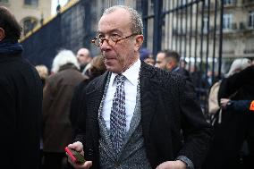 Memorial Service For Jean-Marie Le Pen - Paris