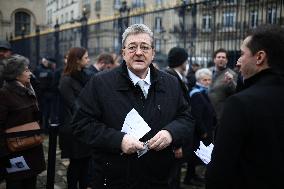 Memorial Service For Jean-Marie Le Pen - Paris