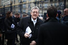 Memorial Service For Jean-Marie Le Pen - Paris