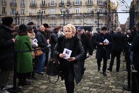 Memorial Service For Jean-Marie Le Pen - Paris