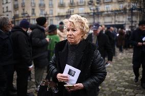 Memorial Service For Jean-Marie Le Pen - Paris