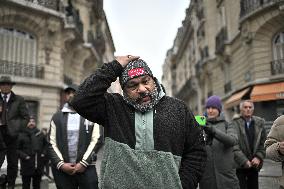 Dieudonne At Memorial Service For Jean-Marie Le Pen - Paris