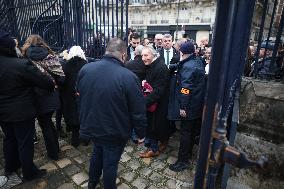Memorial Service For Jean-Marie Le Pen - Paris