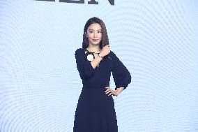 Taiwanese Singer Hebe Tien Attends CITIZEN Watch Launch in Taipei