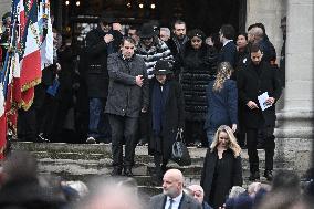 Memorial Service For Jean-Marie Le Pen - Paris