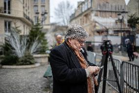 Memorial Service For Jean-Marie Le Pen - Paris