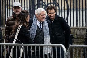 Memorial Service For Jean-Marie Le Pen - Paris