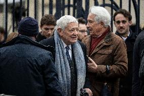 Memorial Service For Jean-Marie Le Pen - Paris