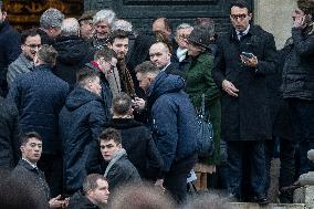 Memorial Service For Jean-Marie Le Pen - Paris