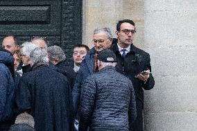 Memorial Service For Jean-Marie Le Pen - Paris