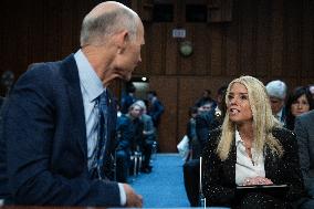 Confimation Hearing For Pam Bondi - DC