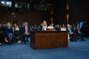 Confimation Hearing For Pam Bondi - DC