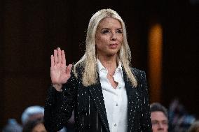 Confimation Hearing For Pam Bondi - DC