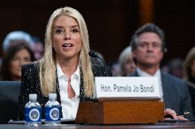 Confimation Hearing For Pam Bondi - DC