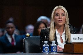 Confimation Hearing For Pam Bondi - DC