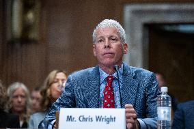 Confimation Hearing For Chris Wright - DC