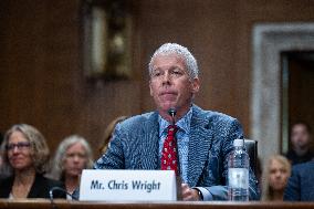 Confimation Hearing For Chris Wright - DC