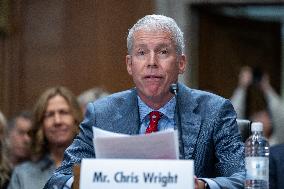 Confimation Hearing For Chris Wright - DC