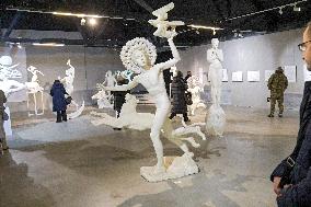 Exhibition of Ukrainian sculptor Anatolii Kushch opens in Kyiv