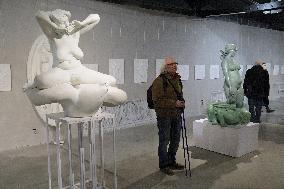 Exhibition of Ukrainian sculptor Anatolii Kushch opens in Kyiv