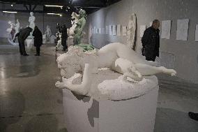 Exhibition of Ukrainian sculptor Anatolii Kushch opens in Kyiv